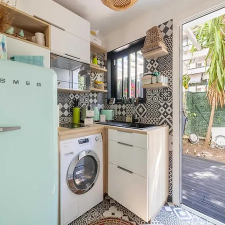 Charming With Terrace A C 4p - Cannes