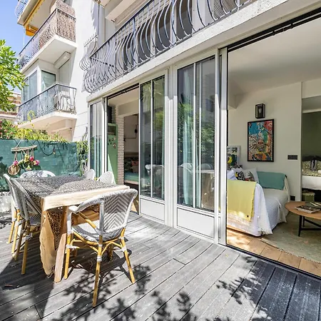 Charming With Terrace A C 4p - Cannes